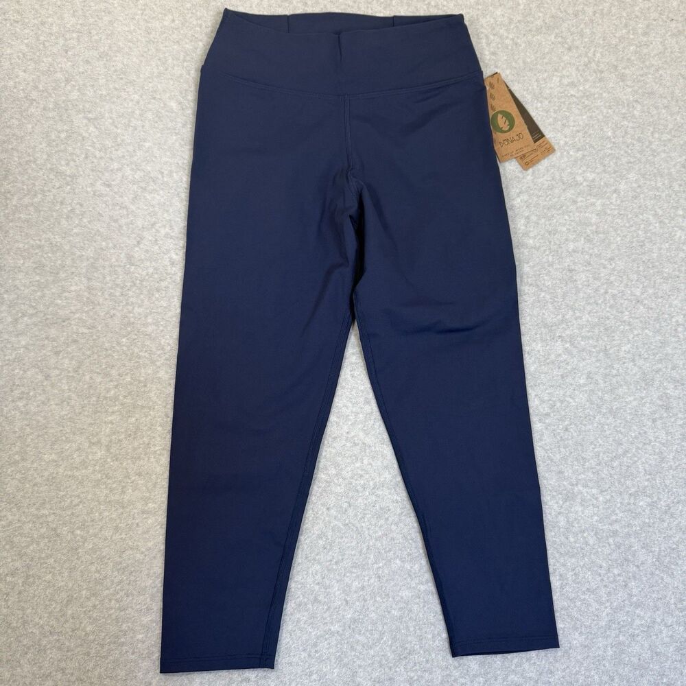 Dona Jo Blue compression leggings Women size 1.5/ M